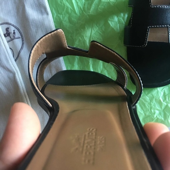 *SOLD* Hermès Oran Sandals - Picture 9 of 10